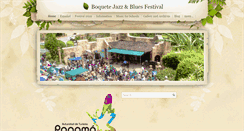 Desktop Screenshot of boquetejazzandbluesfestival.com